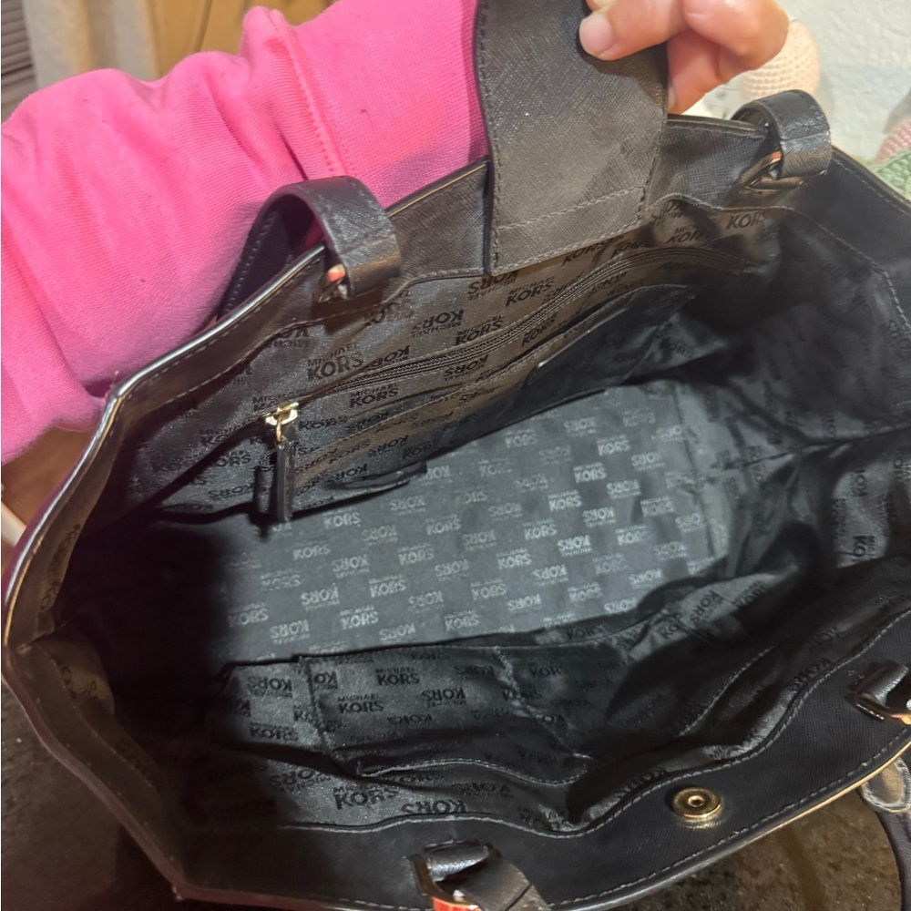 Michael Kors Charcoal Gray Tote - Picture 6 of 11